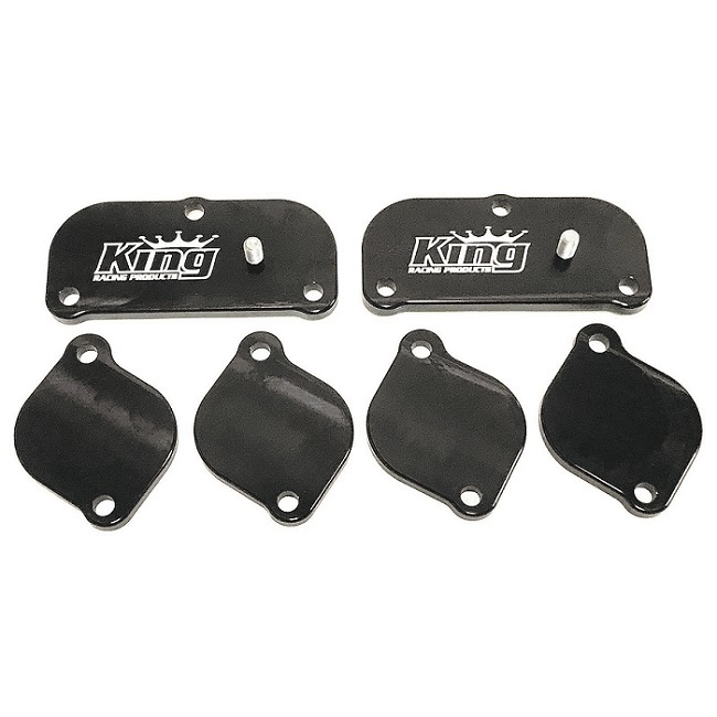 [KRP2100] King Racing Products - Exhaust Cover Kit Billet Spread Port