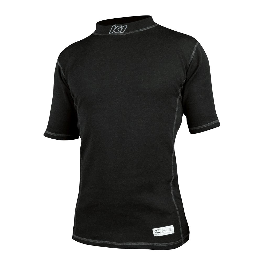 [K1R26-PSS-N-L] K1 Racegear - Undershirt Precision Black Large
