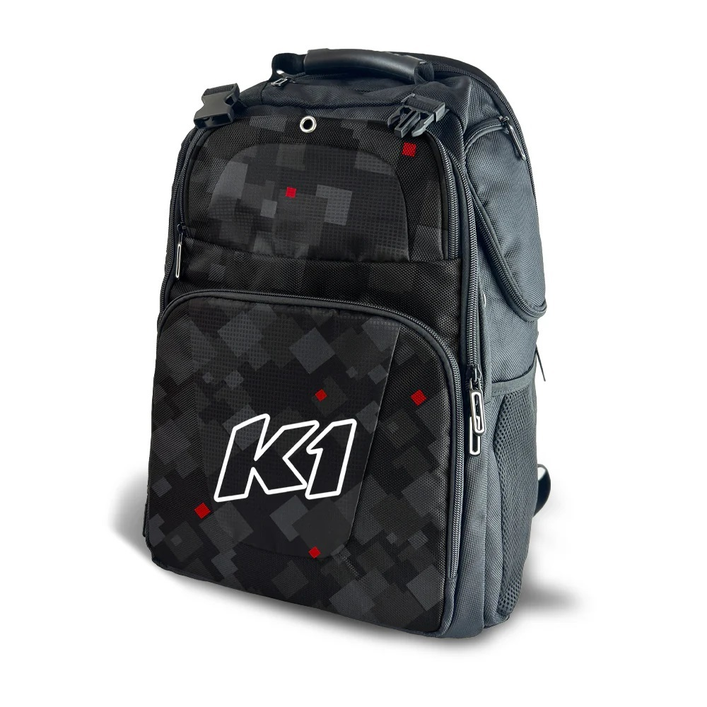 [K1R33-QUE-NR] K1 Racegear - Backpack Quest Lifestyle Black Red Grey