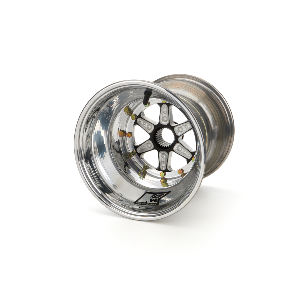 [KAW10104SP] Keizer Aluminum Wheels, Inc. - Splined Wheel 10x10 4in BS 27t