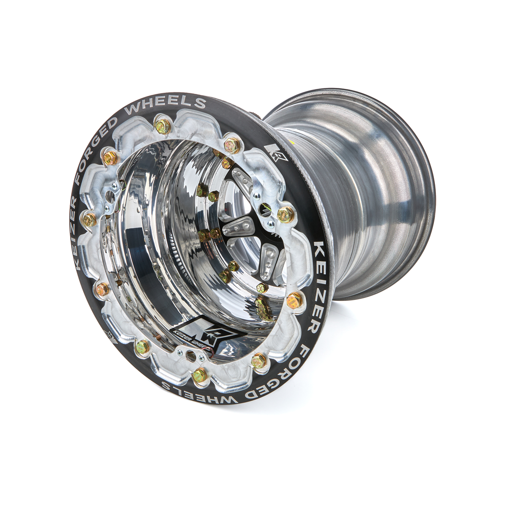 [KAW10125SPFBL] Keizer Aluminum Wheels, Inc. - Splined Wheel B/L 10x12 5in BS 27t