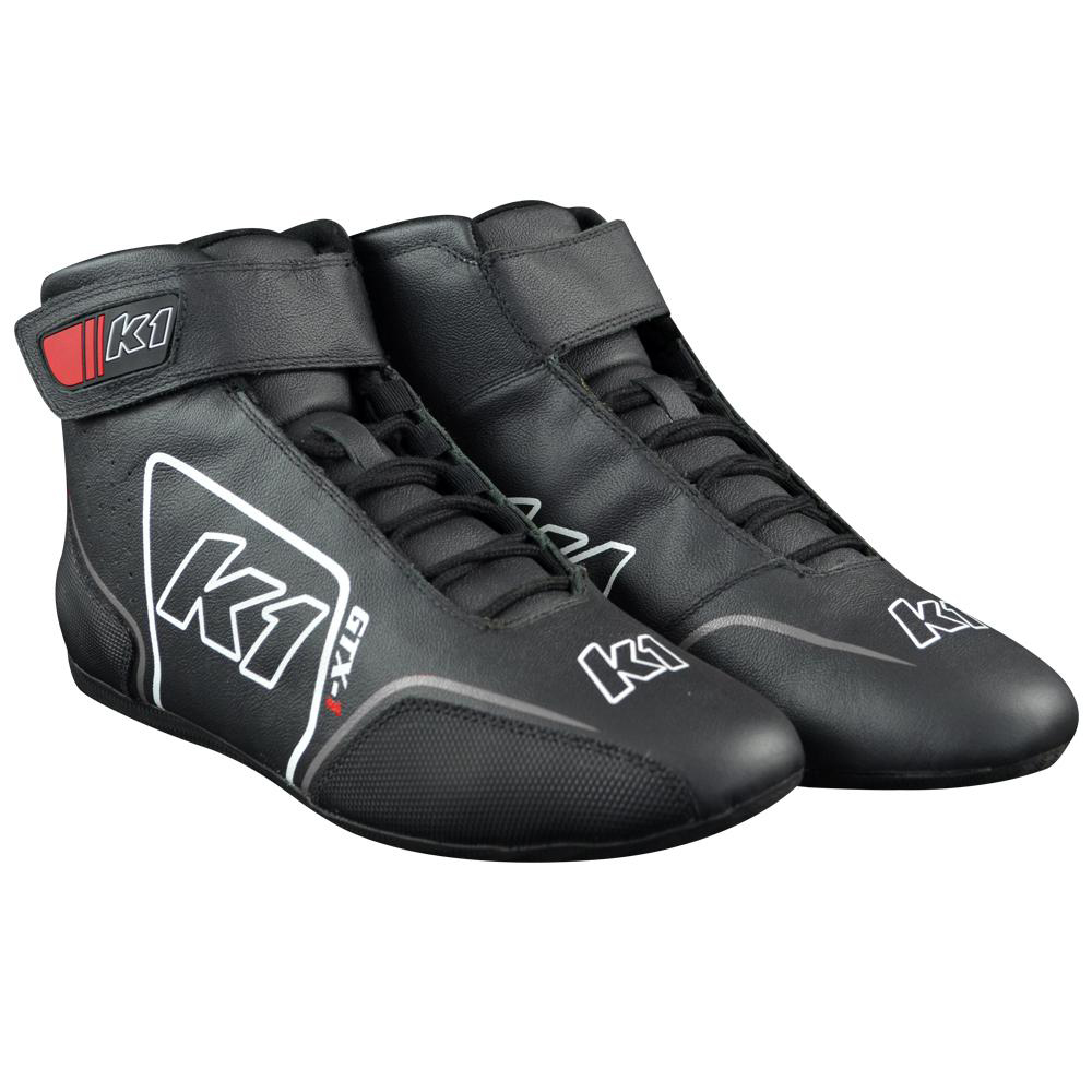 [K1R24-GTX-N-105] K1 Racegear - Shoe GTX-1 Black / Grey Size 10.5