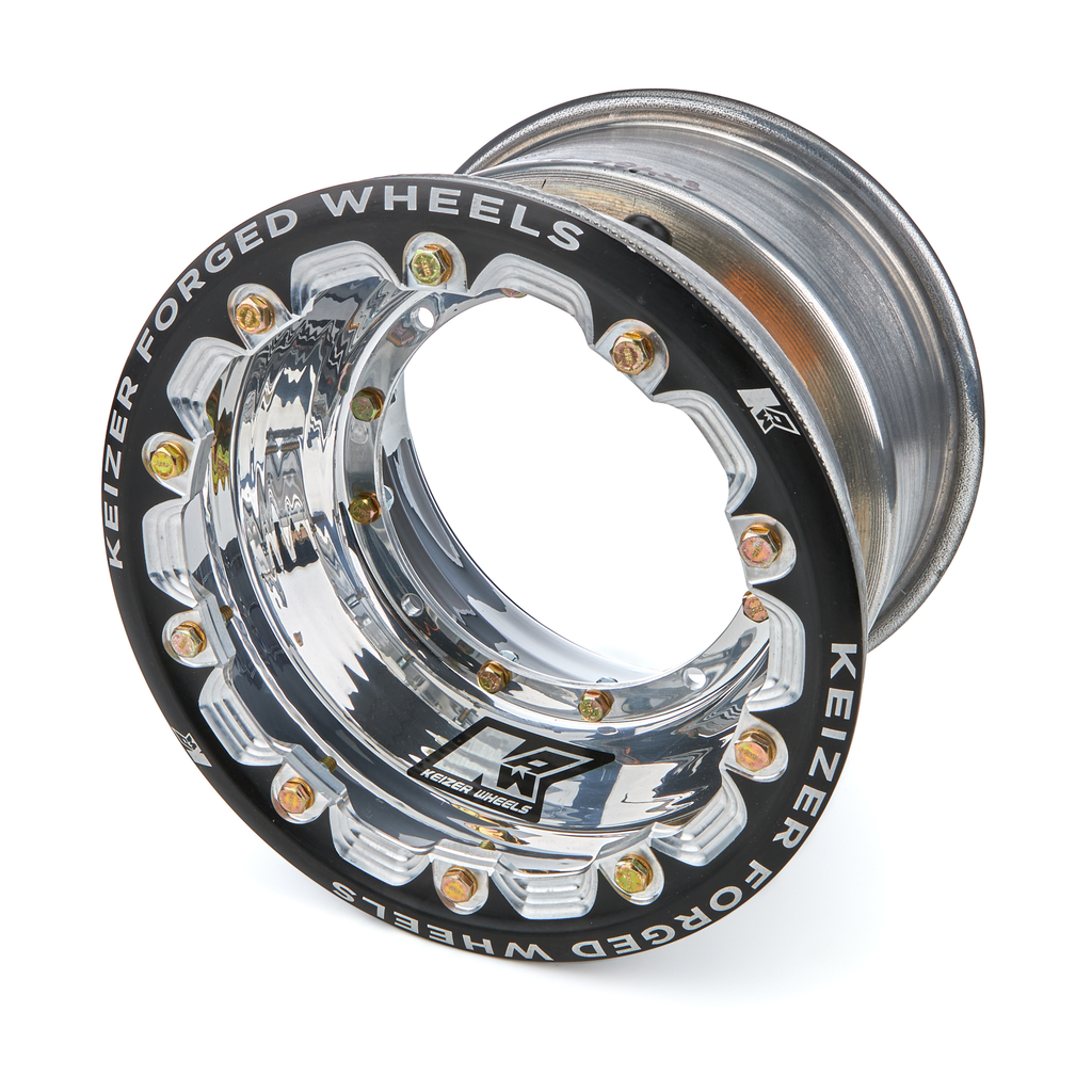 [KAW1084FBLBC] Keizer Aluminum Wheels, Inc. - Wheel $-Pin 10x8 4in BS w/BDLK Brake Bell