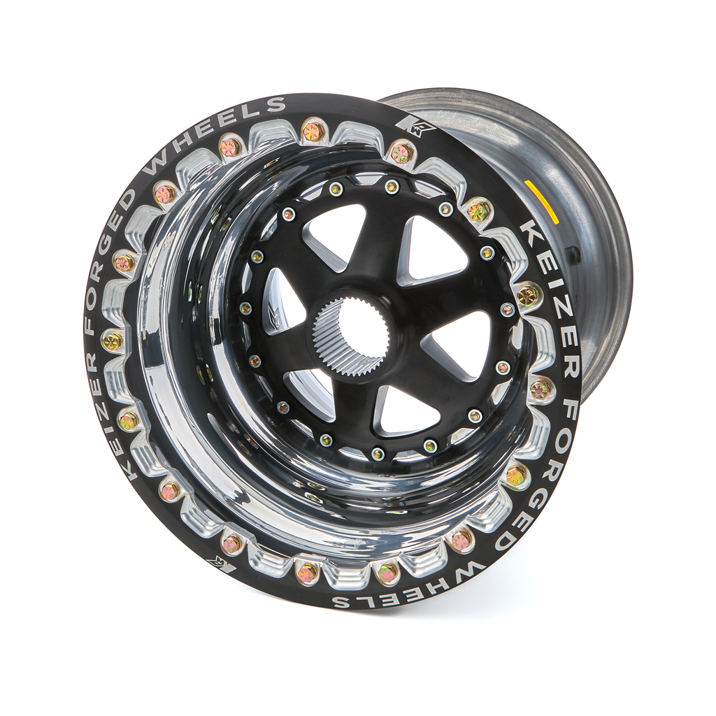 [KAW15156SPIFBL] Keizer Aluminum Wheels Wheel Splined 15 X 15 Inner B/L 5in BS 42T