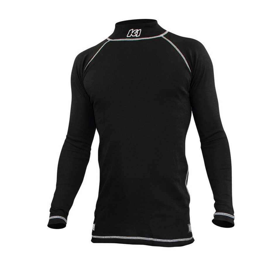 [K1R26-FUS-N-S] K1 Racegear - Undershirt Flex Black Small