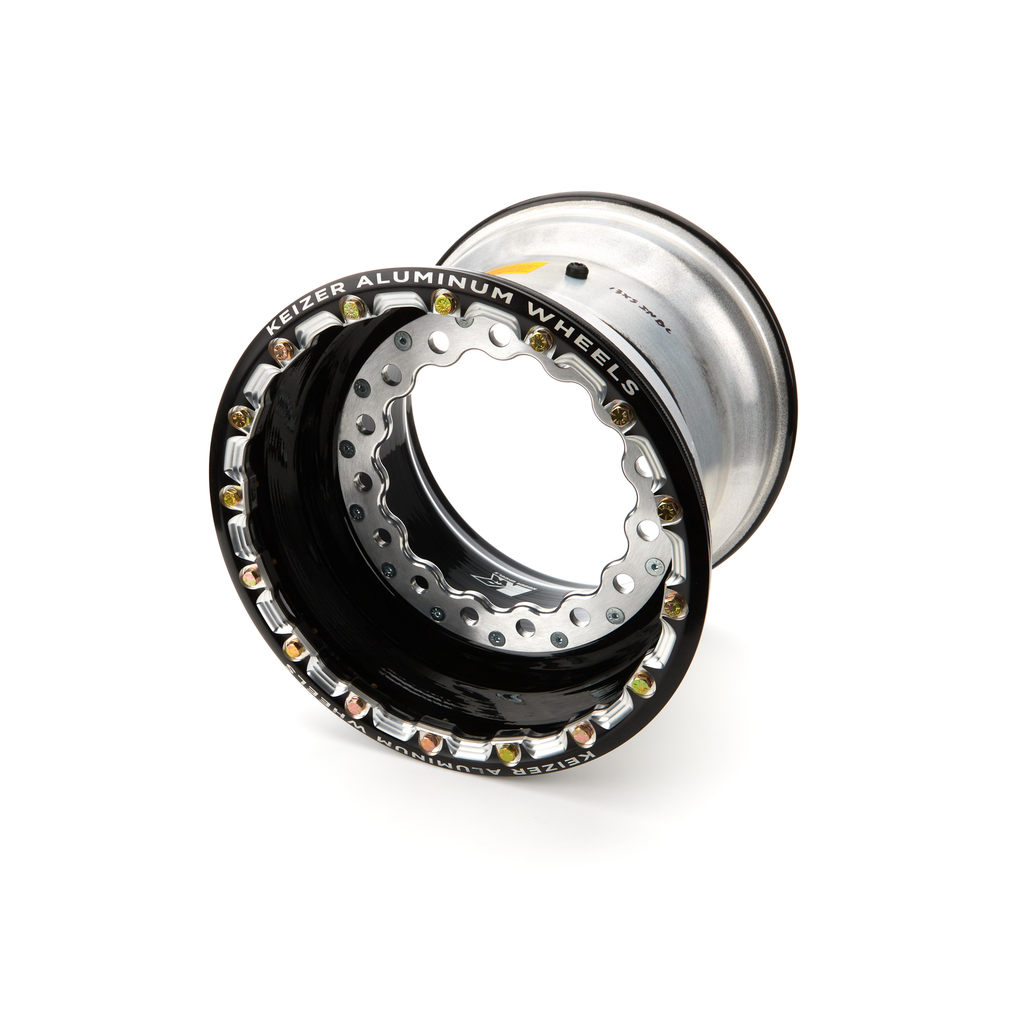 [KAWW15135IBLB] Keizer Aluminum Wheels - 15X13X5 Wide 5 Blk Inner B/L Modular