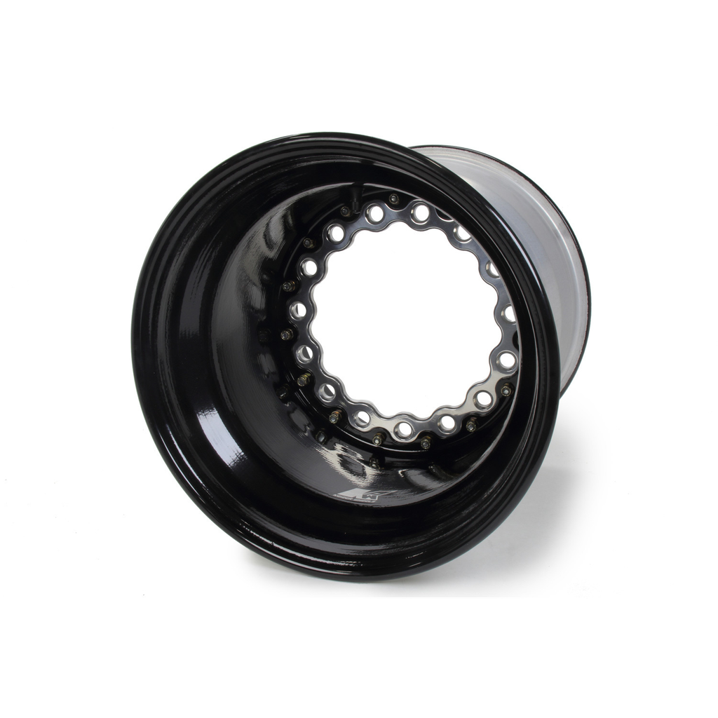 [KAWW15145B] Keizer Aluminum Wheels, Inc. - 15x14 5in Bs Wide 5 Blk Modular