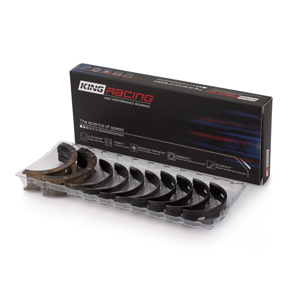 [KEBMB529XPC] King Bearings - Main Bearing Set SBF 289-302 Coated