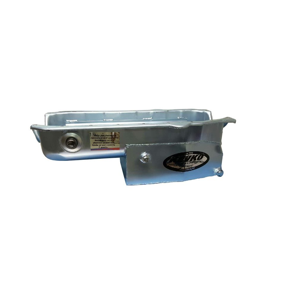 [KEV1090] KEVKO Oil Pans & Components - SBC Oil Pan Modified 7qt LH Dipstick 57-79