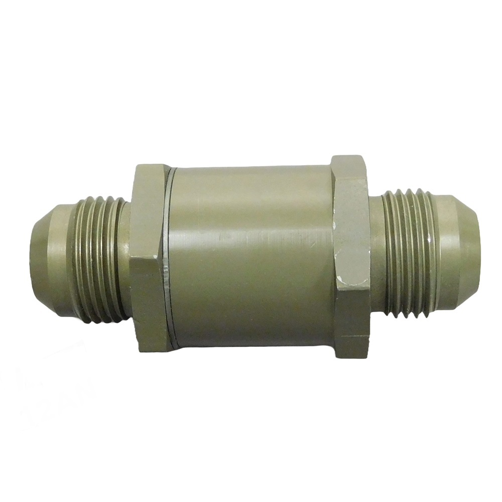 [KIN3098-HC] Kinsler - Flapper Check Valve; 12A N M Both Ends Hard Anodi