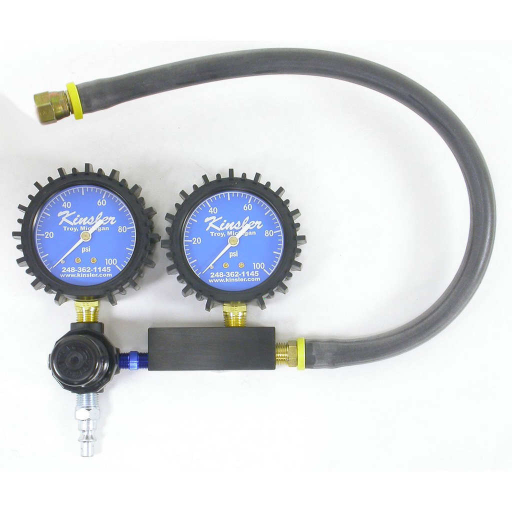 [KIN5980] Kinsler - Dual Gauge Leakdown Tester Twin 0-100
