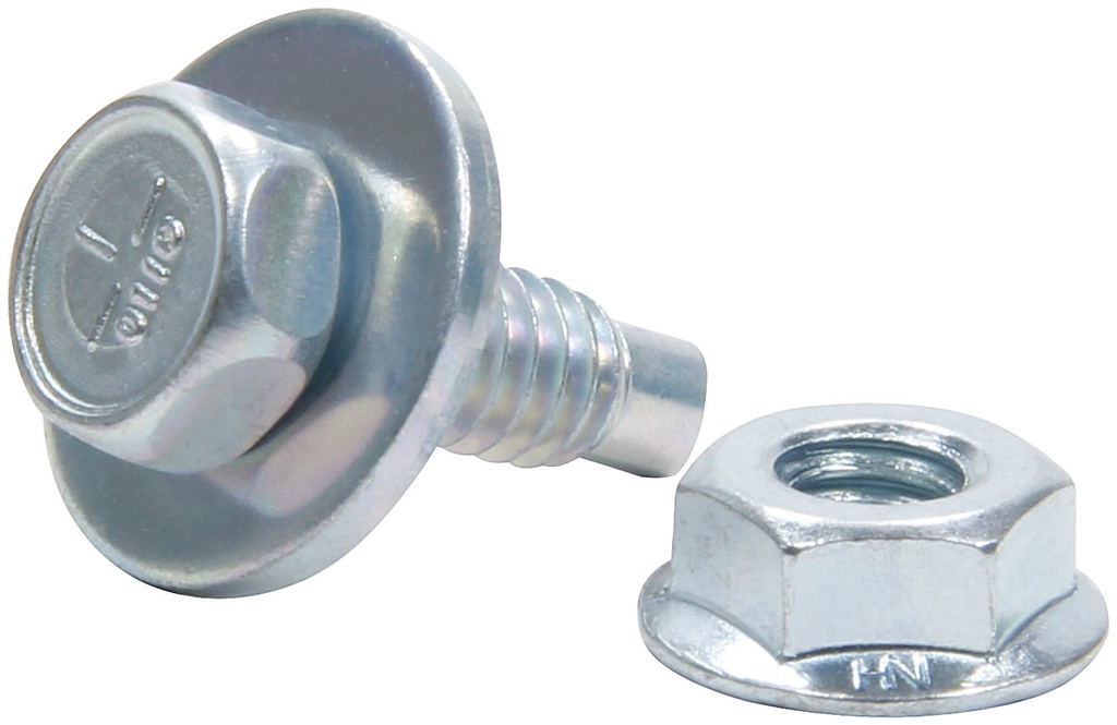 [ALL18654] Allstar Performance - Body Bolt Kit 10pk Silver 3/4in