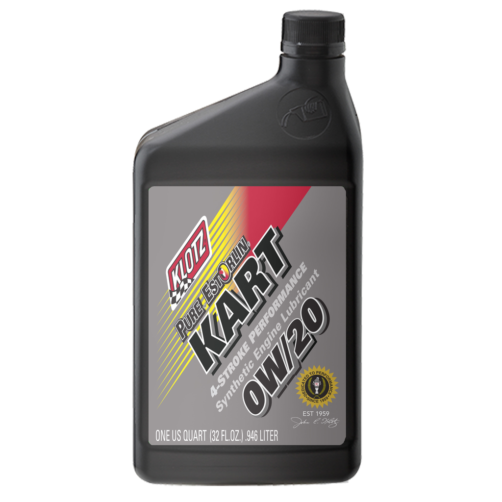 Klotz Synthetic Lubricants - Pure Estorlin Kart 4 Stroke 0W20 1 Quart