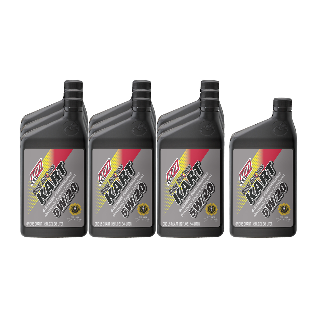 [KLOKE-225-10] Klotz Synthetic Lubricants - Pure Estorlin Kart 4 Stroke 5w20 Case 10x1Qt