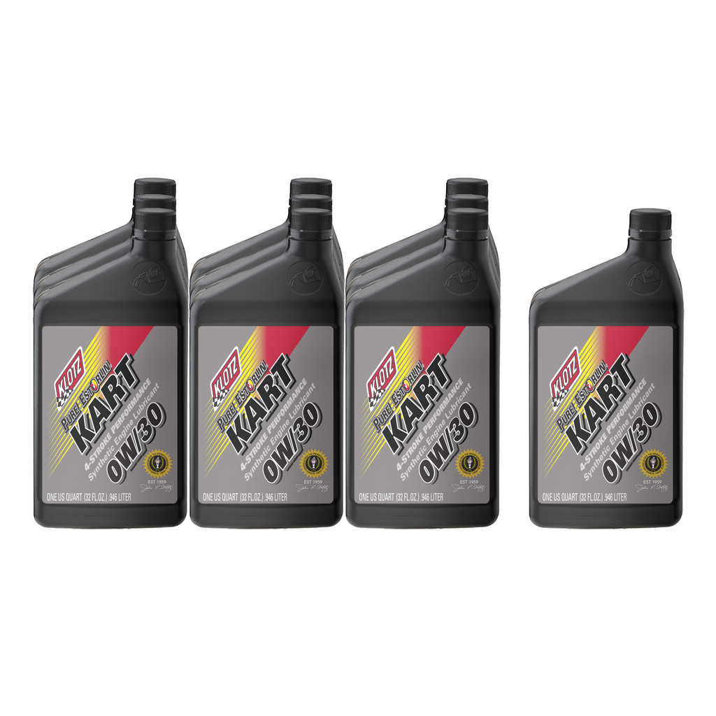 [KLOKE-230-10] Klotz Synthetic Lubricants - Pure Estorlin Kart 4 Stroke 0w30 Case 10x1Qt