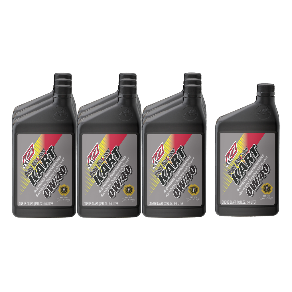 [KLOKE-240-10] Klotz Synthetic Lubricants - Pure Estorlin Kart 4 Stroke 0w40 Case 10x1Qt