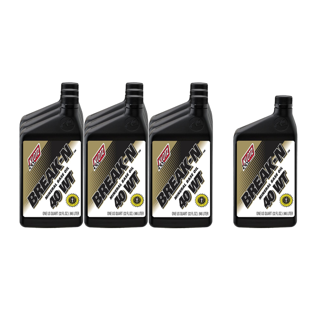 [KLOKE-903-10] Klotz Synthetic Lubricants - Break-N Mineral Base Oil 40WT Case 1 Quart