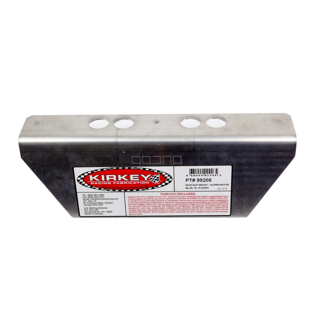 [KIR99208] Kirkey - Rear Seat Mount Aluminum