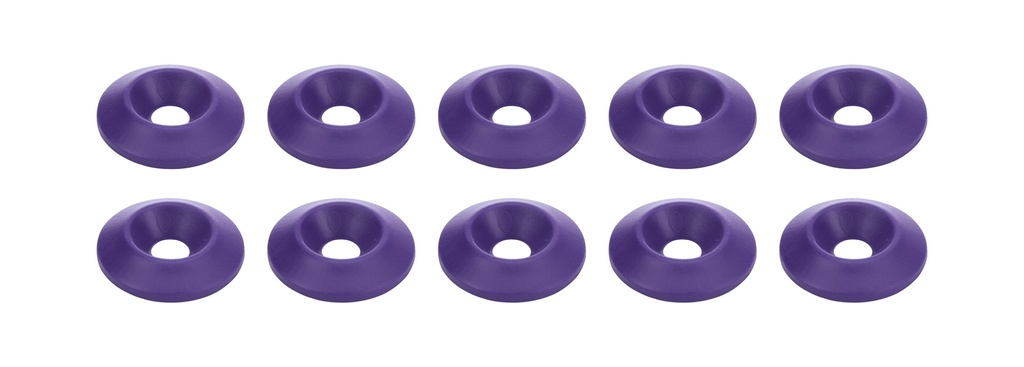 [ALL18697] Allstar Performance - Countersunk Washer Purple 10pk