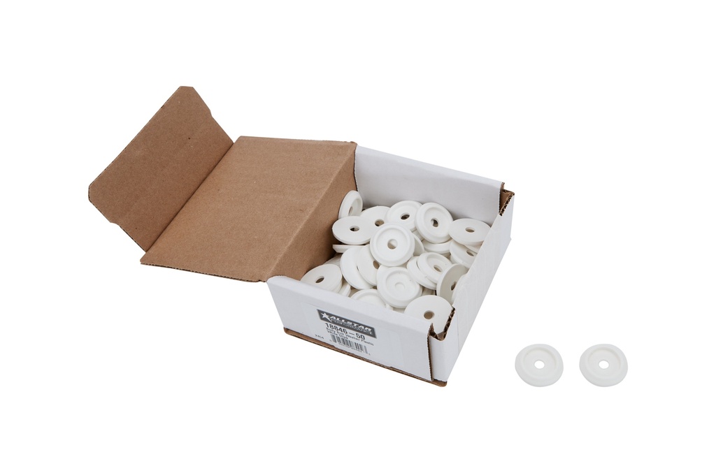 [ALL18846-50] Allstar Performance - Body Bolt Washer Plastic White 50pk