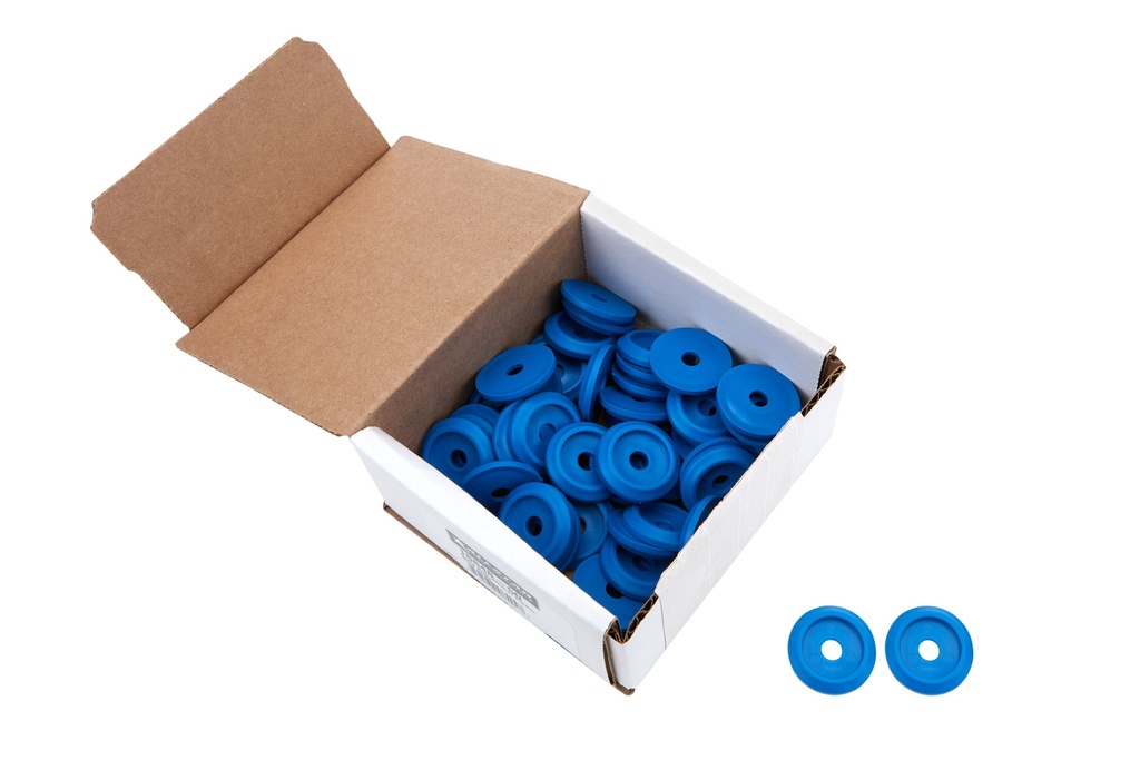 [ALL18848-50] Allstar Performance - Body Bolt Washer Plastic Blue 50pk