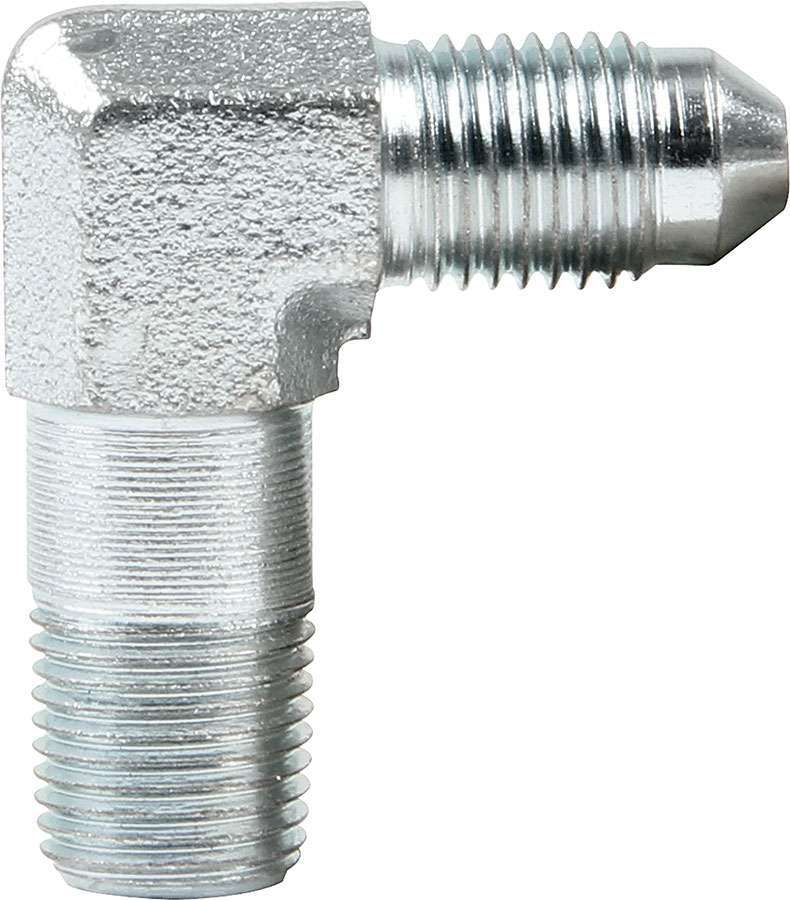 Allstar Performance - Adapter Fitting Tall -3 To 1/8 NPT 90 Degree