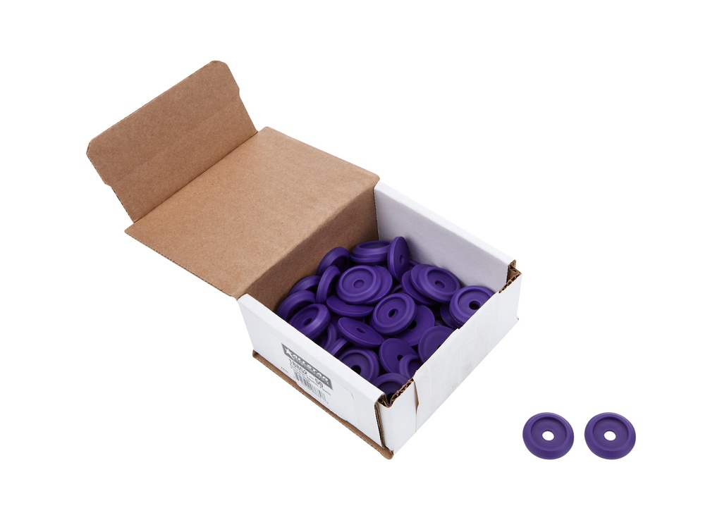 [ALL18852-50] Allstar Performance - Body Bolt Washer Plastic Purple 50pk