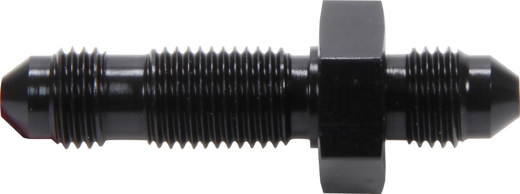 Allstar Performance - Straight Bulkhead -3 Black 10pk