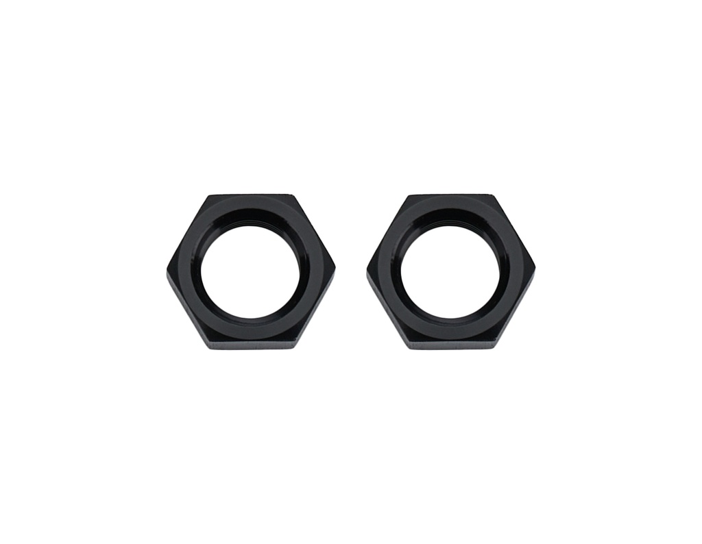 Allstar Performance - Bulkhead Nuts Black -3 2pk