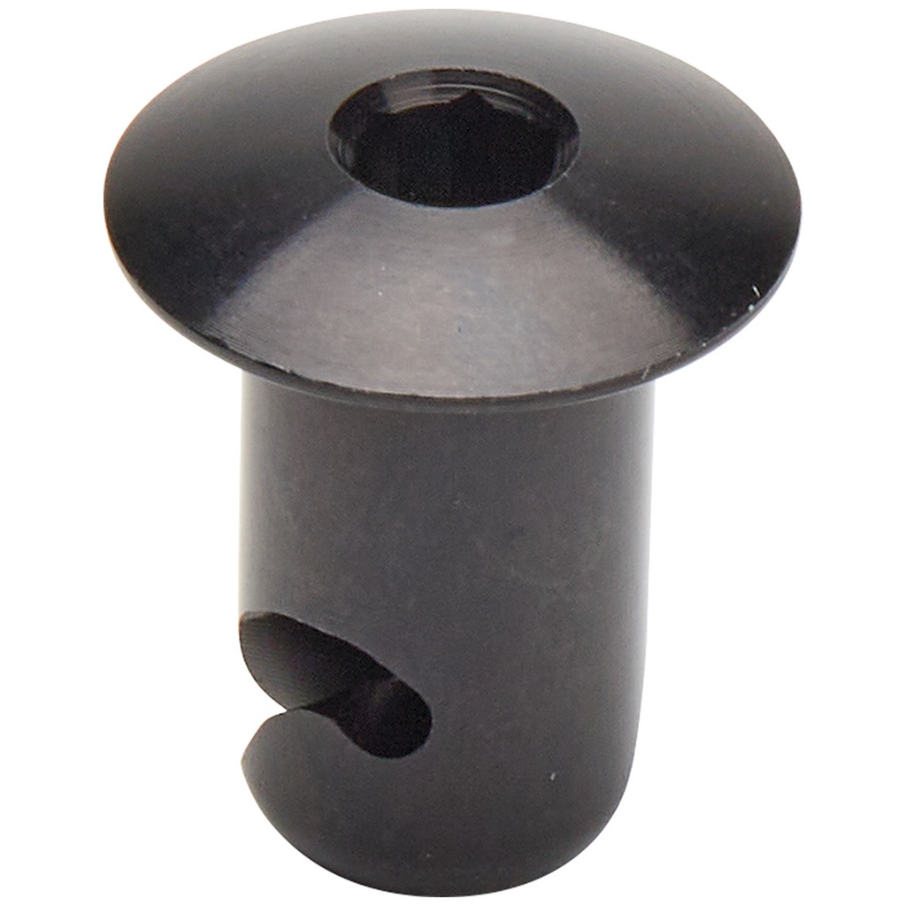 [ALL19176] Allstar Performance - Oval Allen Hd Fasteners 7/16 .500in 10pk Alum Bk