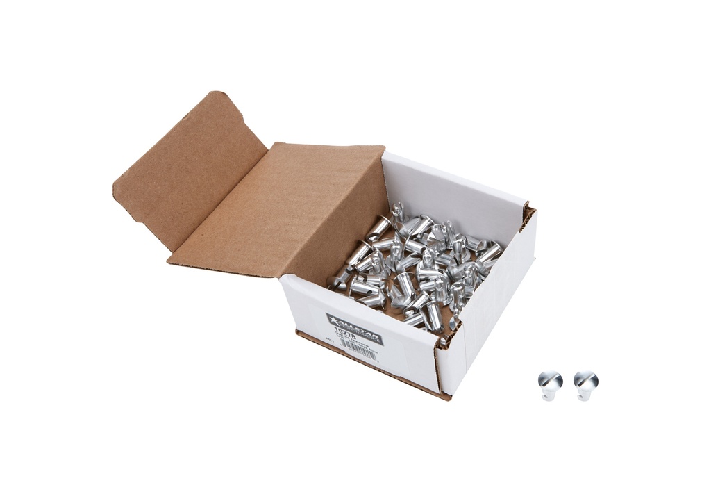 [ALL19278] Allstar Performance - Oval Hd Fasteners 5/16 .500in 50pk Alum