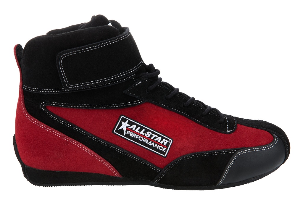 Allstar Performance - Driving Shoes Black/Red SFI3.3/5 Pro Series 8.0