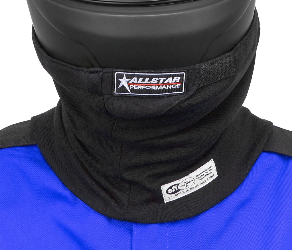 Allstar Performance - Helmet Skirt SFI 3.3/5 Multi Layer Black
