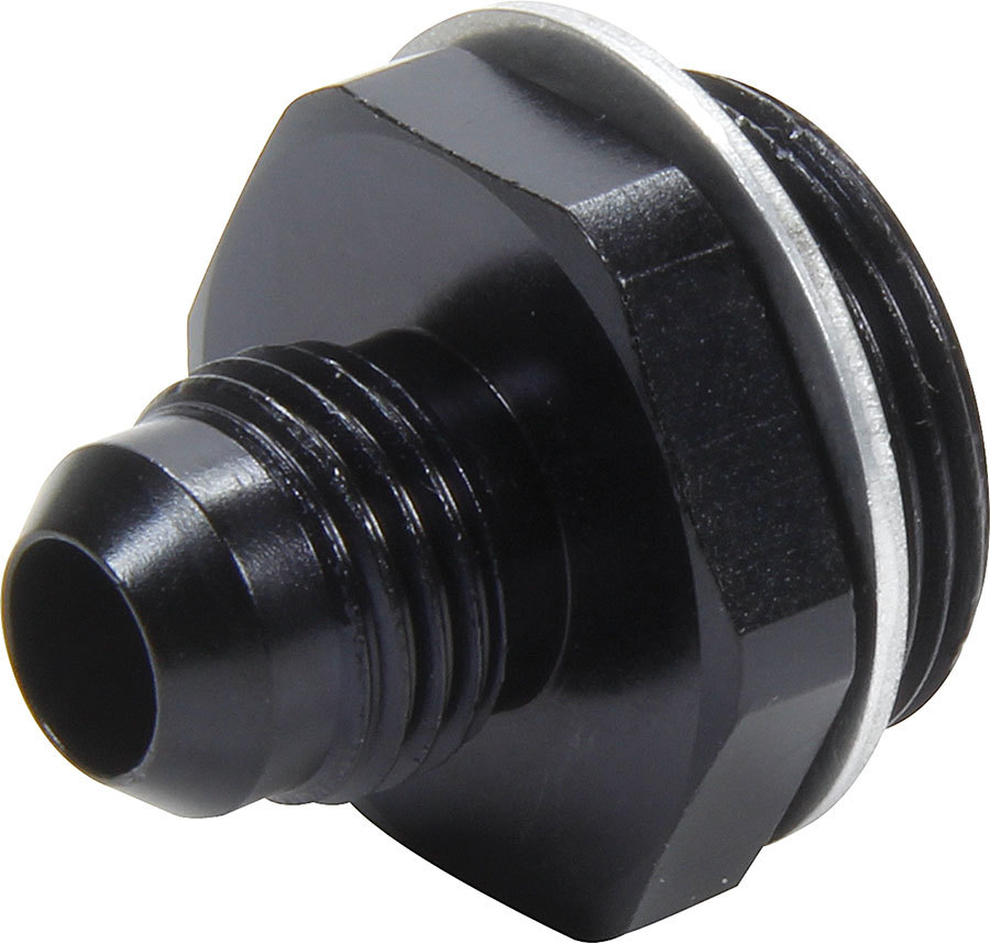 Allstar Performance - Carb Fitting W/washer 7/8-20 To -6 Male Black