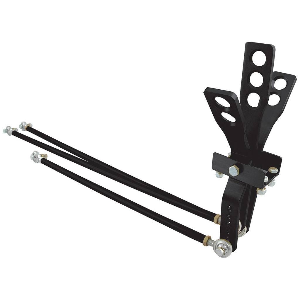 Allstar Performance - 3 Lever Shifter Black
