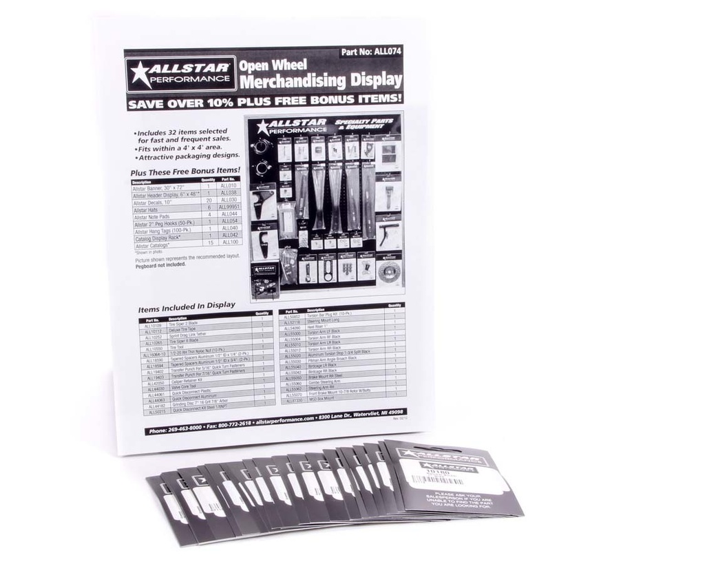 Allstar Performance - Merchandising Display Components For All074