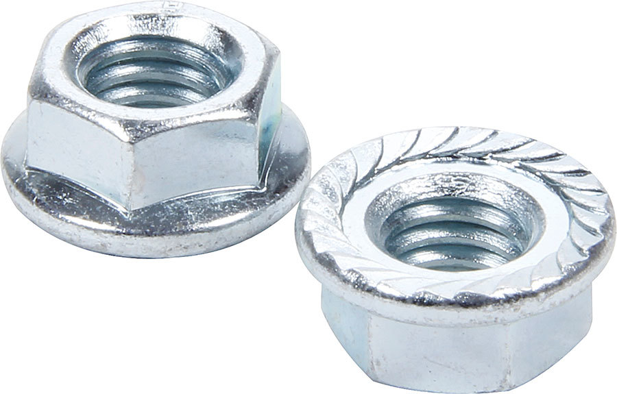Allstar Performance - Serrated Flange Nuts 3/8-16 10pk