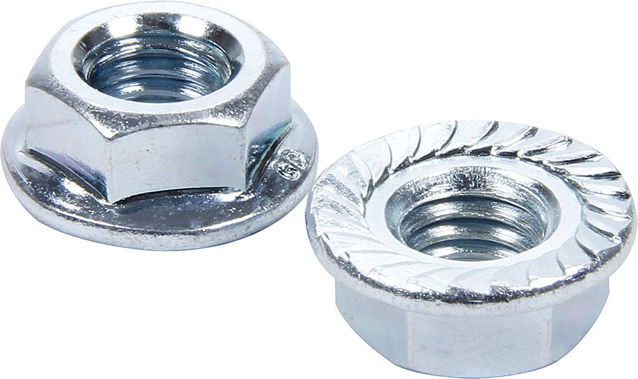 Allstar Performance - Serrated Flange Nuts 7/16-14 10pk