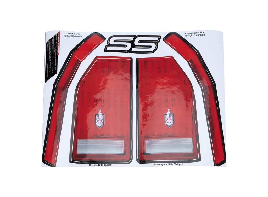 [ALL23017] Allstar Performance - M/C Ss Tail Decal Kit 1983-88
