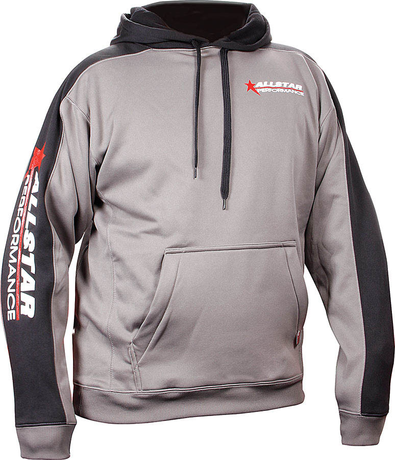 Allstar Performance - Allstar Hooded Sweatshirt XL Silver/Blk