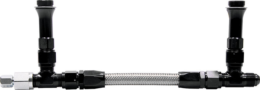 Allstar Performance - Fuel Line Kit 9-5/16in Std Holley Black