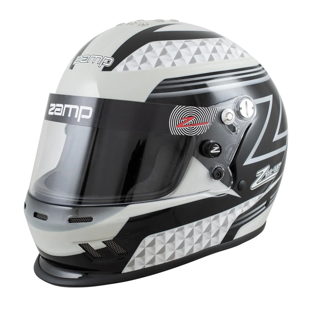 Zamp Racing - Helmet Rz-37Y Youth Black/Gray 54Cm