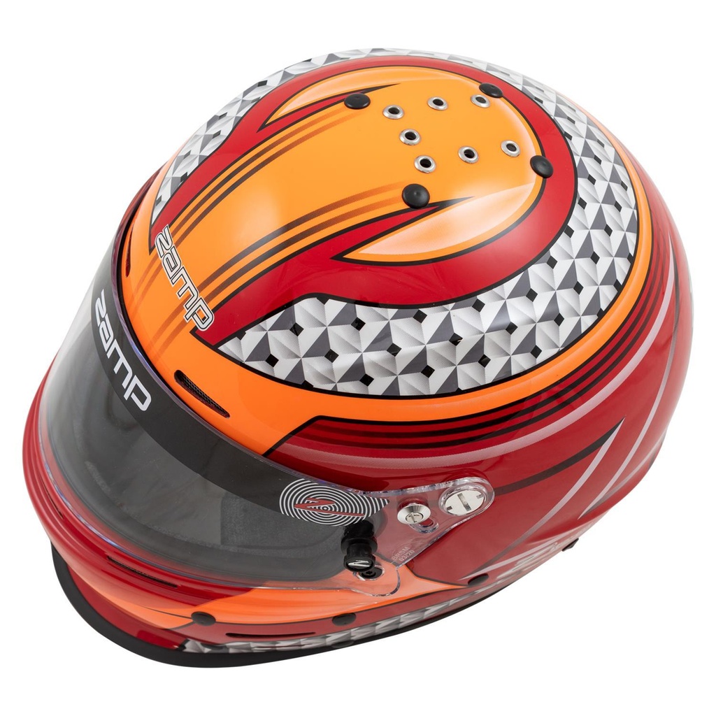 Zamp Racing - Helmet RZ-62 Aramid Mix L Red/Org SA2020