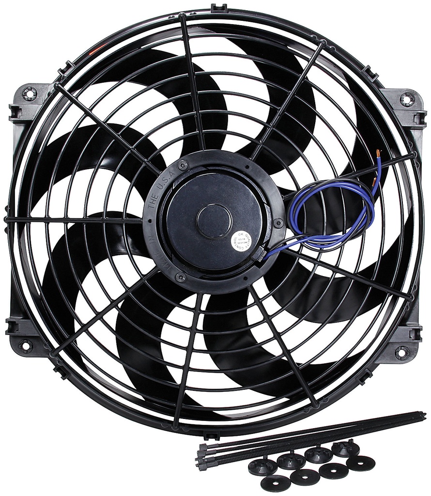 [ALL30076] Allstar Performance - Electric Fan 16in Curved Blade