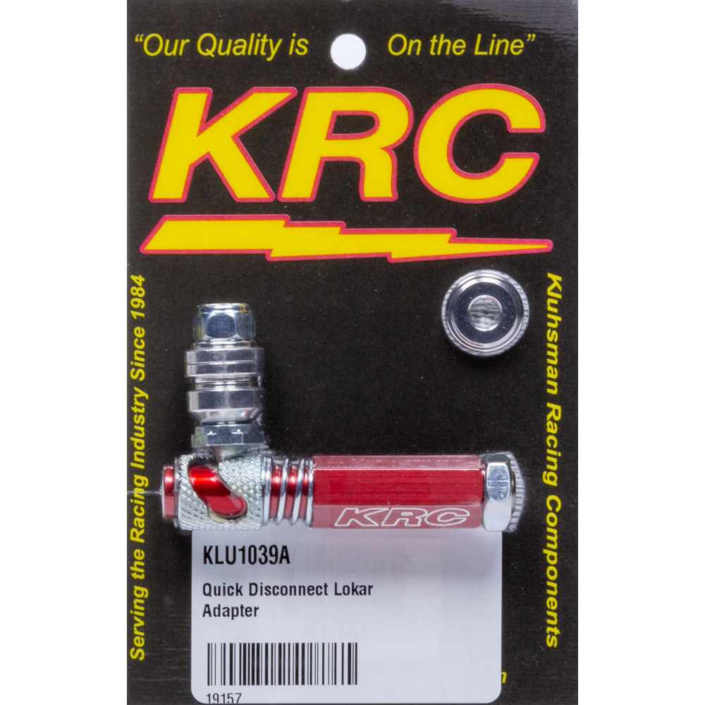 [KLU1039A] Kluhsman Racing Products - Quick Disconnect Lokar Adapter
