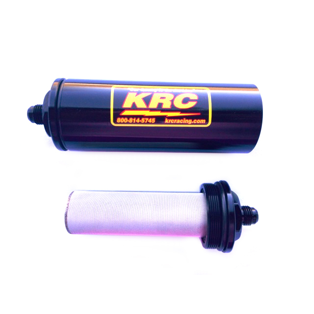 [KLU4706BK] Kluhsman Racing Products - #6An Stainless Fuel Filter