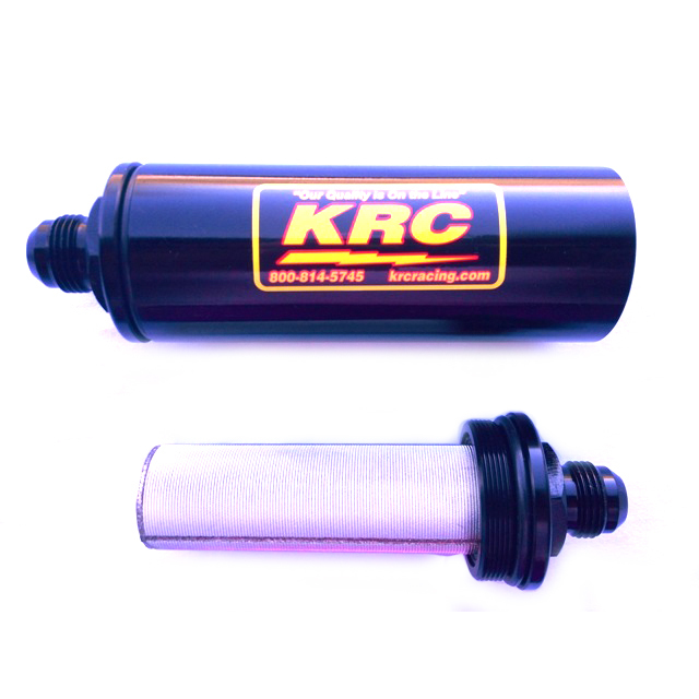 [KLU4710BK] Kluhsman Racing Products - #10An Stainless Fuel Filter