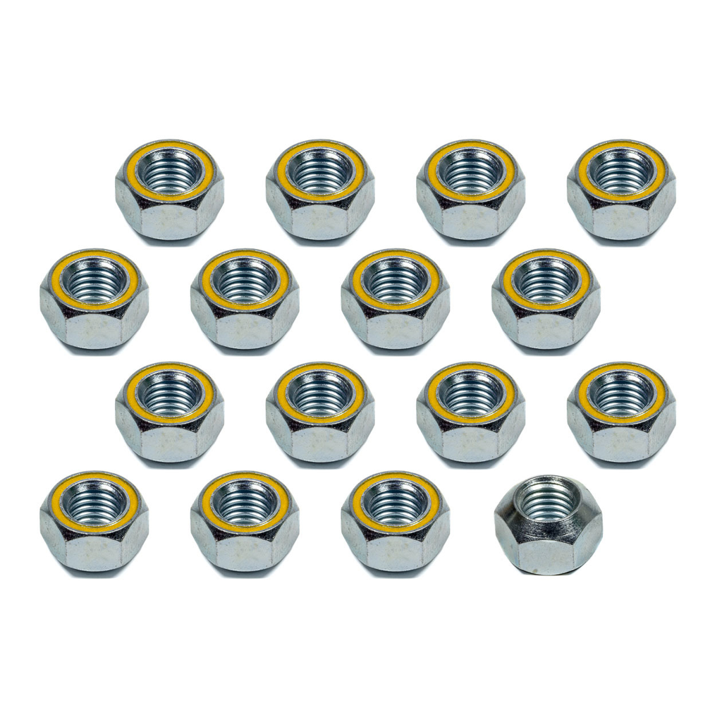 Kluhsman Racing Products - Lug Nut 20pk 5/8-11 Steel Refl. Yellow