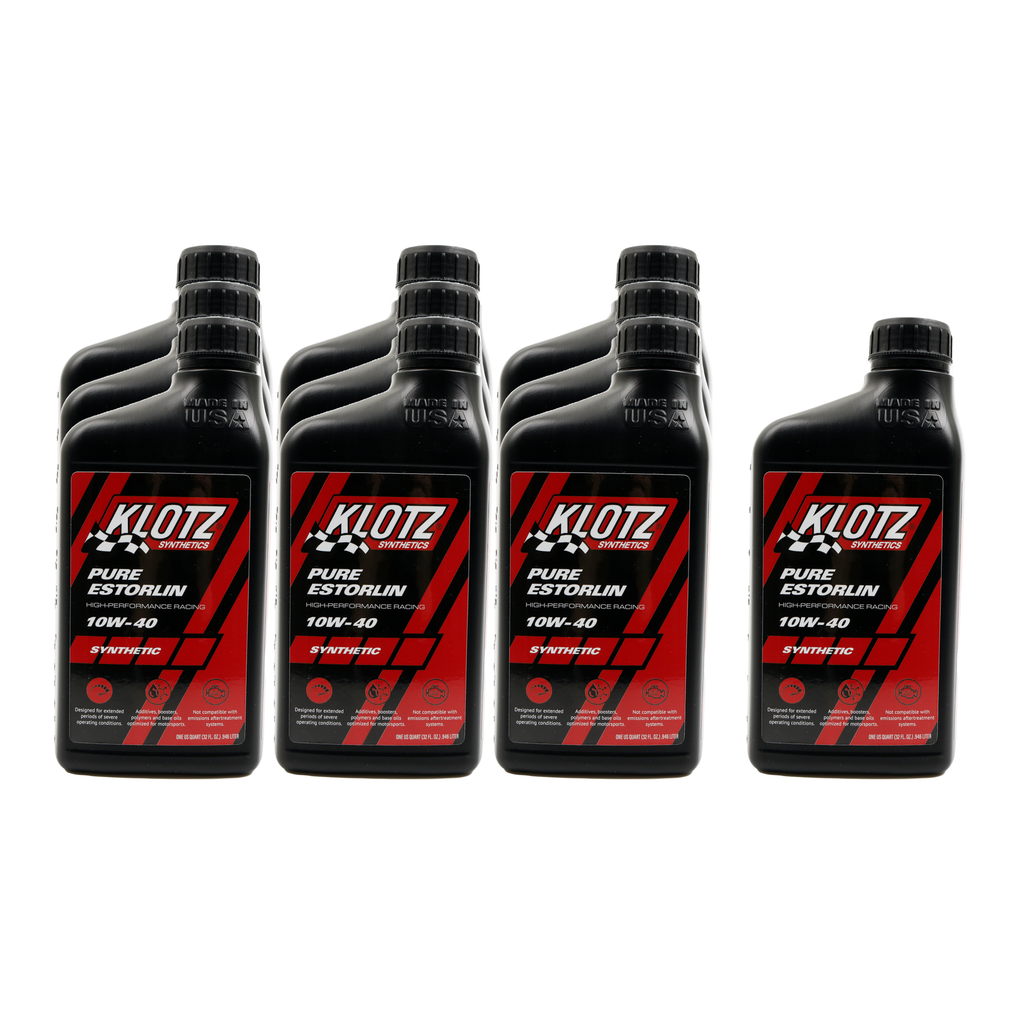 [KLOKE-940-10] Klotz Synthetic Lubricants - Pure Estorlin Synthetic Oil 10w40 Case 10x1 Qt