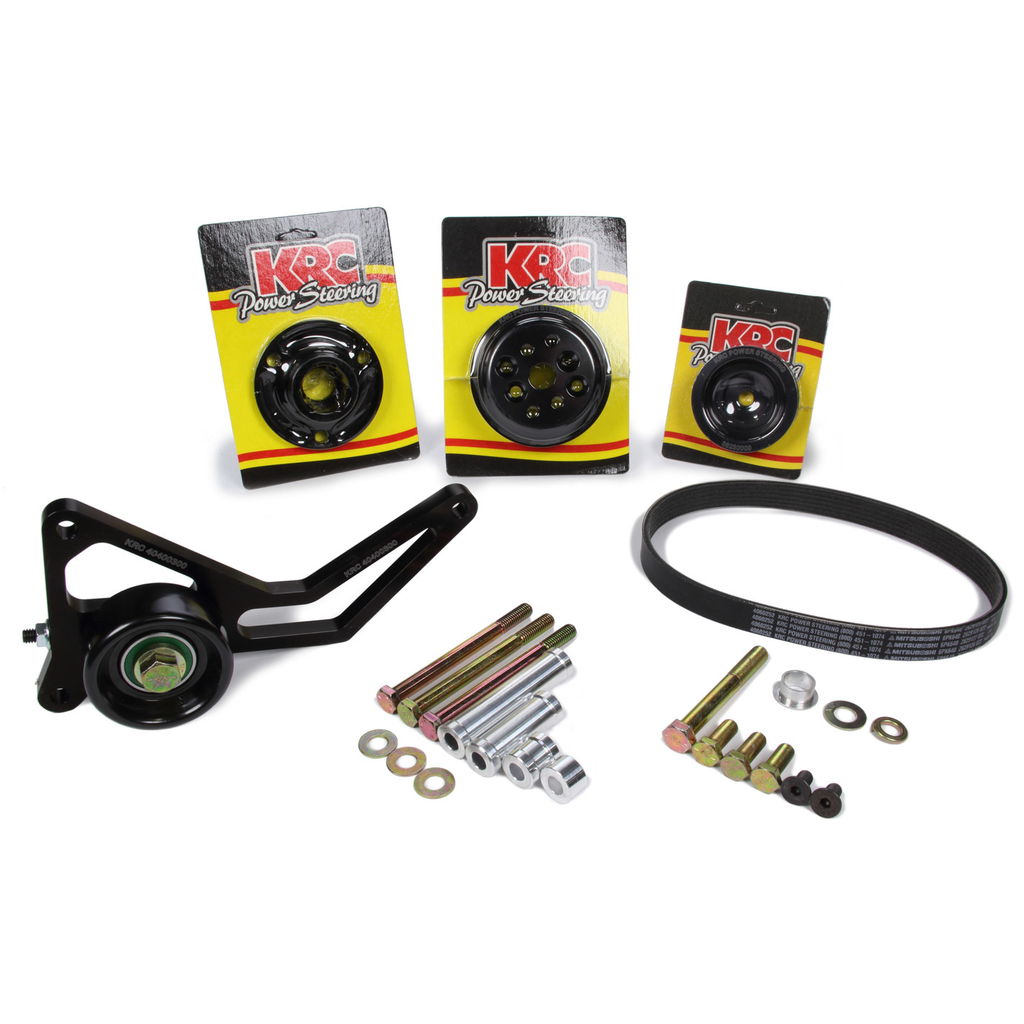 KRC Power Steering - Pro Series Serpentine Pulley Kit 30% W/Idler